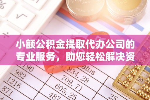 江州小额公积金提取代办公司的专业服务，助您轻松解决资金难题