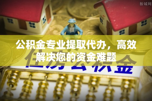 江州公积金专业提取代办，高效解决您的资金难题