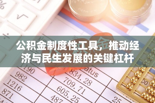 江州公积金制度性工具，推动经济与民生发展的关键杠杆