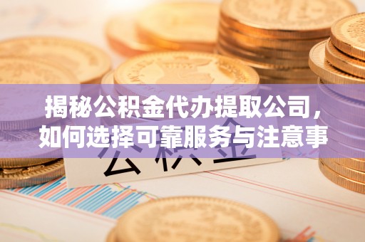 江州揭秘公积金代办提取公司，如何选择可靠服务与注意事项