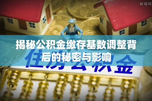 江州揭秘公积金缴存基数调整背后的秘密与影响