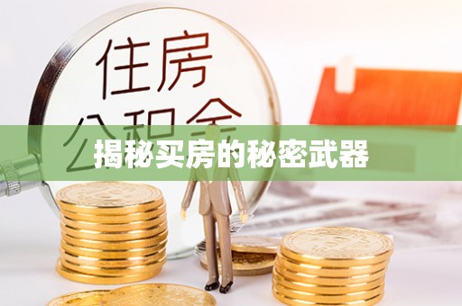 江州揭秘买房的秘密武器