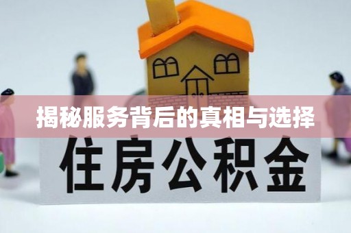 江州揭秘服务背后的真相与选择