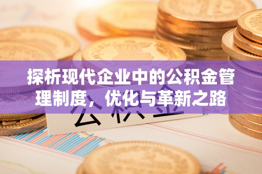 江州探析现代企业中的公积金管理制度，优化与革新之路