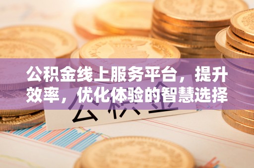 江州公积金线上服务平台，提升效率，优化体验的智慧选择