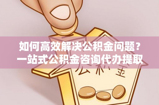 江州如何高效解决公积金问题？一站式公积金咨询代办提取服务全解析
