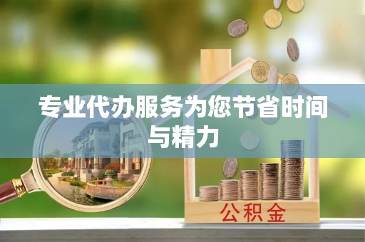 江州专业代办服务为您节省时间与精力